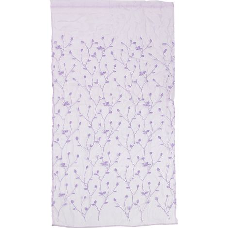Rideau En Polyester Motif Feuilles Pour Salon Chambre À Coucher 250x100cm (1/5)