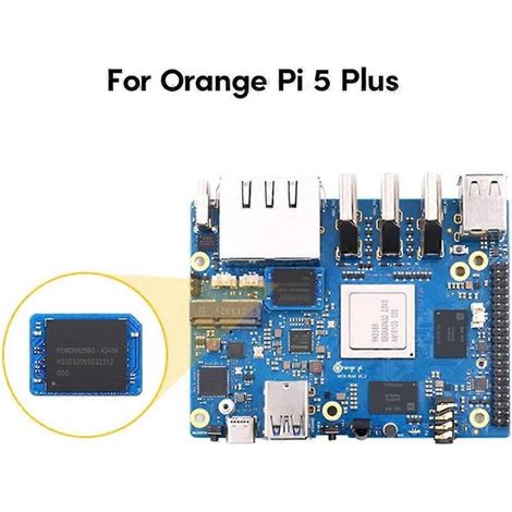 eMMC-Module für OrangePi 5Plus: hohe Lese- und Schreibgeschwindigkeiten, 32 GB, 64 GB und 256 GB. (1/5)