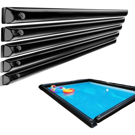 Sacs à Eau pour Couverture de Piscine – PVC 5 pièces 8-10 Pieds 0,8 mm d'épaisseur  Poids d'hiver avec Capuchon en, Conception étanche, Protection Contre Le Gel Tub 300×20cm - (1/5)