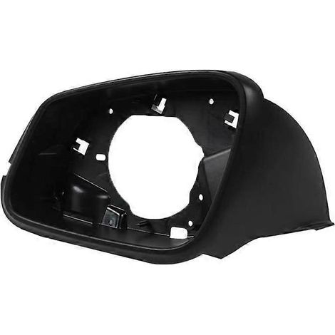 Passend für BMW 1er/2er/3er/4er X1 Rückspiegelgehäuse, Rückspiegelrahmen, reflektierende Linse, Blinker – BMW X1 (2013–2016) – Rahmen matt schwarz, links