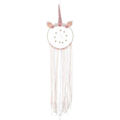 Attrape-Rêves pour Enfant Licorne 18x76cm Rose