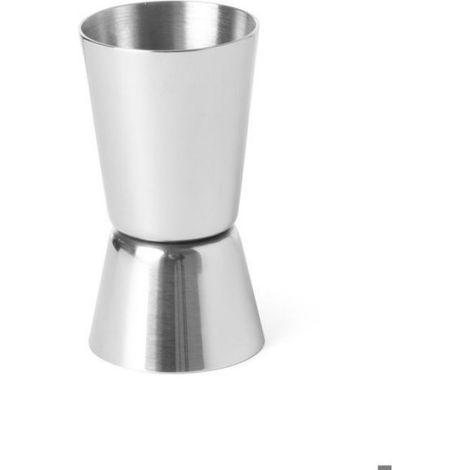 Jigger - 25 ml / 35 ml - Acier Inoxydable - Pour Préparation Cocktail - 1 Pièce (1/2)