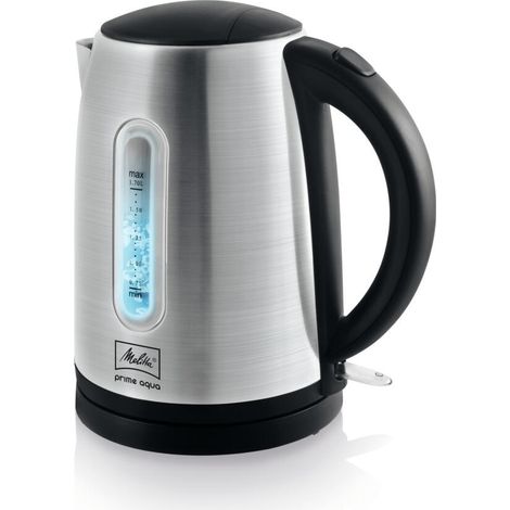 Hervidor de Agua Melitta Prime Aqua 1018-02 1,7 Litros Libre de BPA Auto Off Elemento Calefactor (1/2)