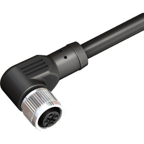 Câble de commande RS PRO 4 conducteurs , M12 Femelle, 5m ( Prix pour 1 )