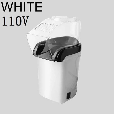 (Blanc 110 V) Machine à pop-corn sans huile, mini machine à pop-corn électrique à air chaud 1200 W (1/5)