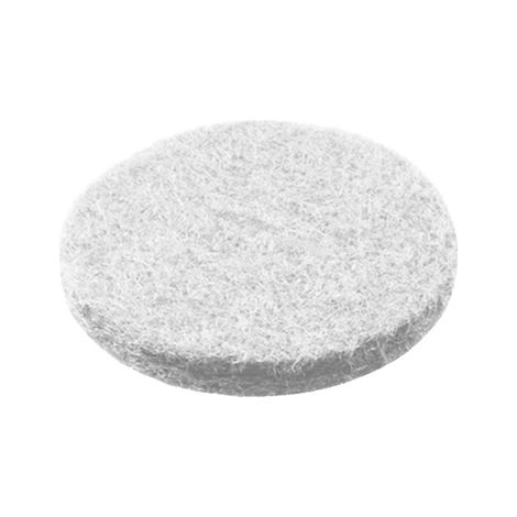 Blíster de 12 discos fieltro adhesivos color blanco Ø18mm 23154 amig (1/2)