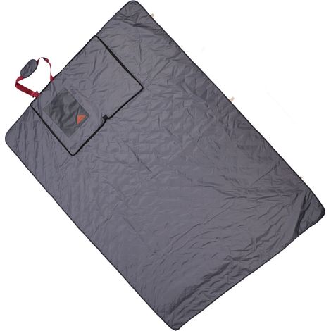 Plaid Polyester Multifonction Toute Saison Douillet Chaud Épais Doux pour Extérieur Camping Pêche (1/5)