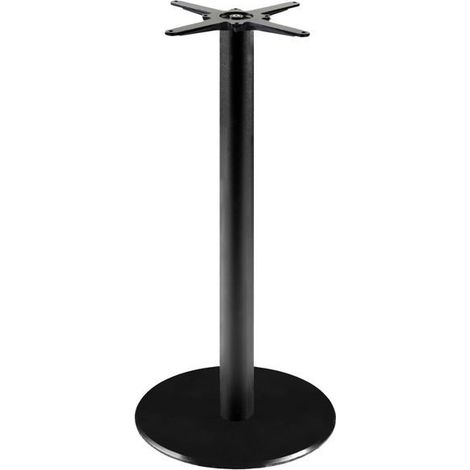 Piétement pour mange-debout hauteur 110 cm modèle Rome noir
