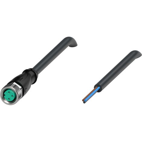 Pepperl+Fuchs Kabeldose V3-GM-BK2M-PUR-U schwarz 3-polig gerade