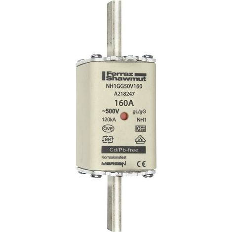 Mersen 1B169.000000 Fusibile NH Misura fusibile = 1 160 A 500 V 1 pz.