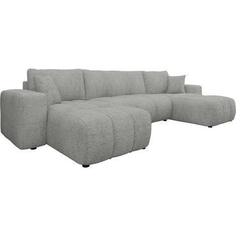Sofá rinconero Comfivo Laurus II, Coral 75, Función de descanso, Almacenaje, 312x145x82cm, 0 (1/5)