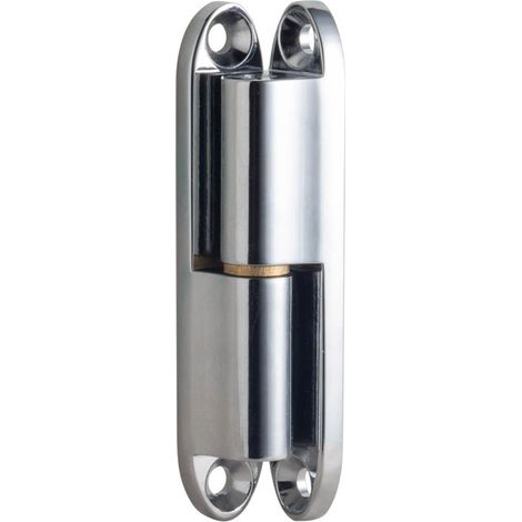 2 Stück Renovierungsbänder aus verzinktem Eisen zum Einschrauben für Zimmertürscharniere aus verzinktem Stahl (80 mm)
