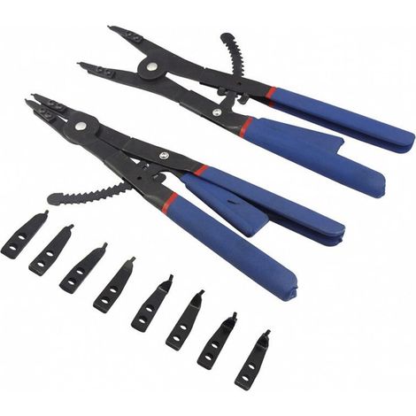 Kit de pinces manuelles, 2 pièces, pour atelier et bricolage (1/5)