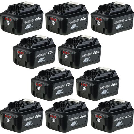 10X Batterie Pour Makita BL1021B 12V / 10.8V 4,0Ah BL1041B BL1021B BL1020B BL1015 BL1040B CXT DC10WD DF031D DF0331D JR103D (1/5)