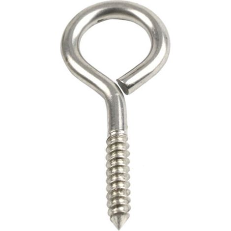Crochets à visser, lot de 10, crochets métalliques pour plafonds en vinyle (1/5)