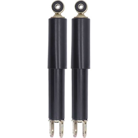 Pair of 260mm alloy steel front motorcycle shock absorbers for GY6 125 50150cc scooter. (1/5)