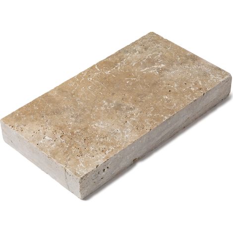Couvertine Travertin Beige Nuancé 61x33x8 cm (à l'unité) - RO'MA NATURE
