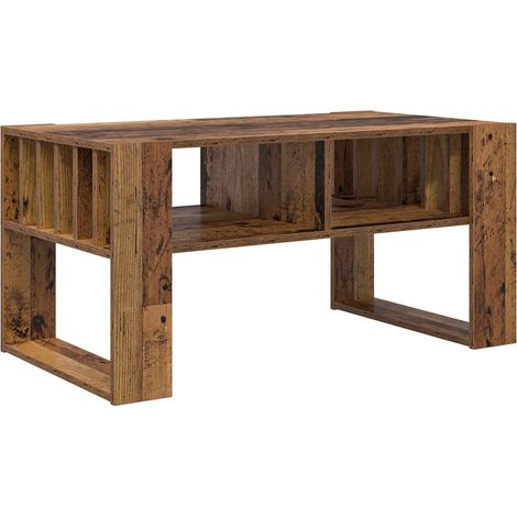 Maison Exclusive - Couchtisch Altholz 92 x 49,5 x 45 cm Holzwerks