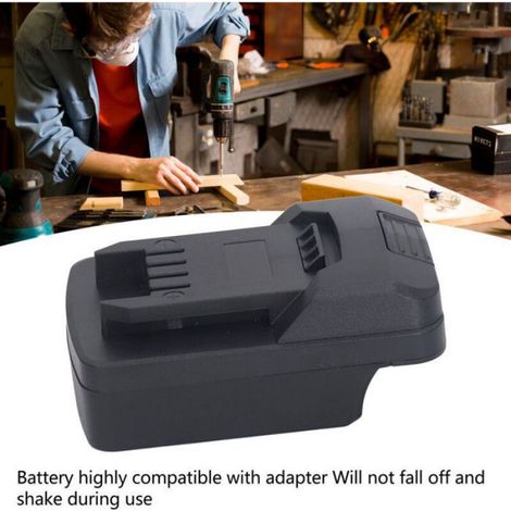 Adaptateur De Batterie - Pour Stanley 18V 20V Et Parkside X20V Team - ABS Robuste - Compact - 1 Pièce (1/4)