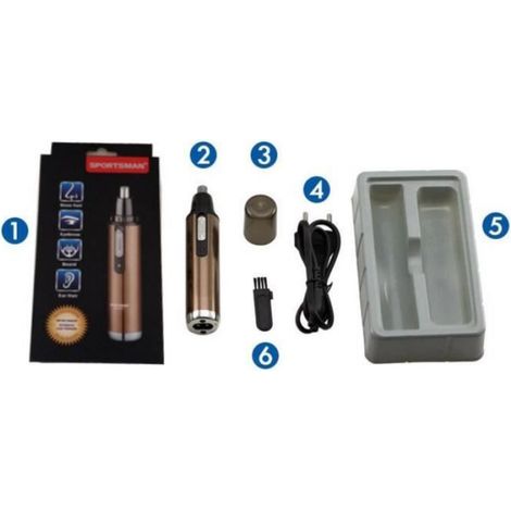 Tondeuse Nez Rasoir homme femme Rechargeable (1/4)