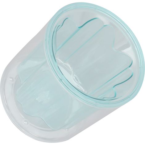 Porte-stylo rotatif, organisateur de bureau, PS, décoration intérieure, pour cosmétiques et crayons, vert (1/5)