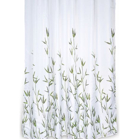 Rideau de douche 180x200 fantaisie nature en polyester mod. tahiti