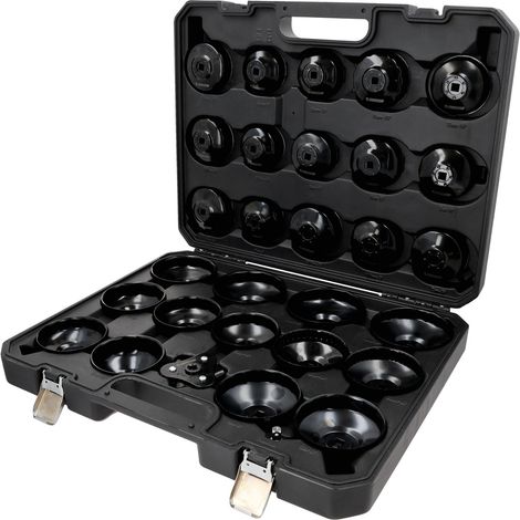 KS Tools COMPETITION 3/8 Ölfilterschlüssel-Satz, 30-tlg.