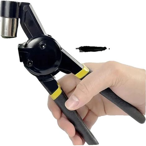 Outil à œillets, 200 pièces, œillets de 10 mm, design portable, alliage d'aluminium léger, fonction magnétique (1/5)