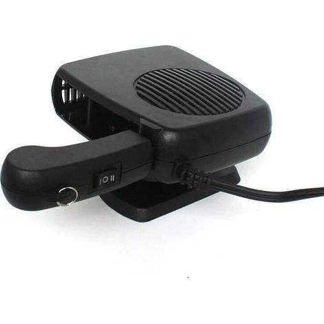 Chauffage automobile 12V chauffage rapide, rotation à 360°, dégivrage hivernal du pare - brise du radiateur