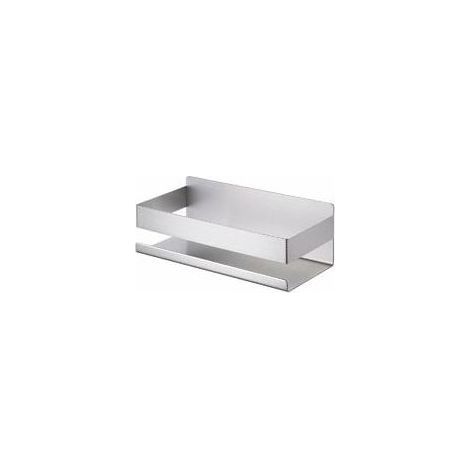 Étagère salle de bain non percée étagère douche inox SUS304 étagère murale adhésive 23CM brossé (1/4)