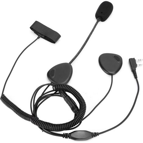 Casque moto Bluetooth intercom universel avec PTT et interface K