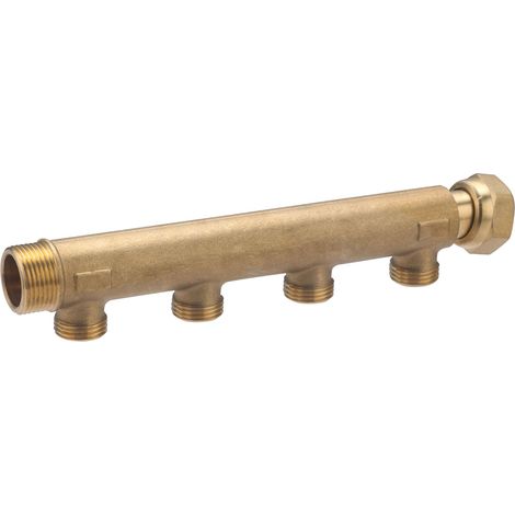 colector tuerca libre 20x27 4 salidas 15x21 QUICK PLOMBERIE (1/5)