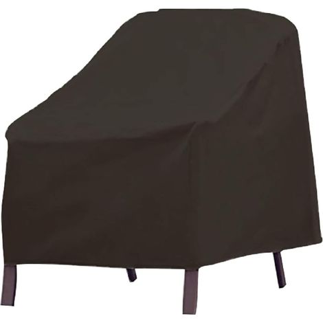 Housse de chaise imperméable en tissu Oxford, 1 pièce, pour extérieur, jardin ou maison. (1/5)