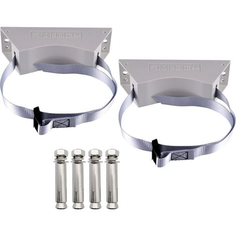 2 Supports de Réservoir de Propane, Support de Bouteille de Gaz, Support Mural de Bouteille, Support de Bouteille de Gaz pour Adoucisseur D'Eau de Camping-Car, B (1/5)