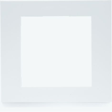 Plaque gallery plastique pour thermostat KNX WKT510 et WKT511 gallery pure HAGER WXP0009