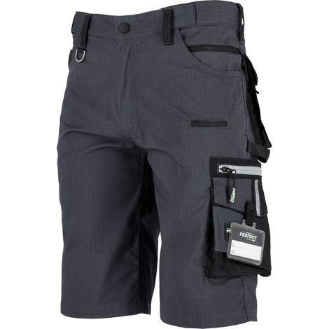 Pantalones cortos de trabajo Flex Line S Gris Pantalones cortos de trabajo Flex Line S Gris Gris L