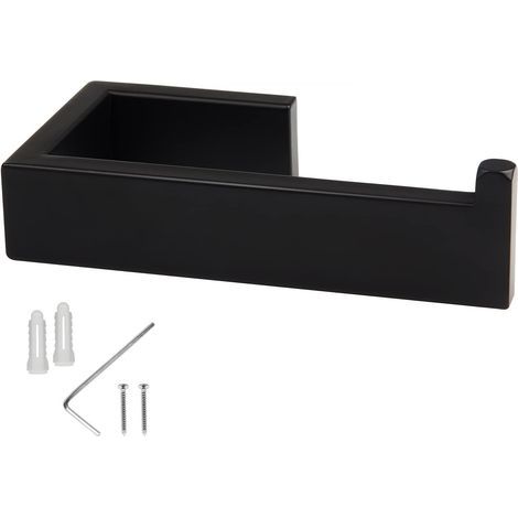 14,5 cm großer, wandmontierter Toilettenpapierhalter aus gebürstetem Edelstahl 304 für Bad und Küche (1/5)