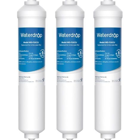 Filtre à eau pour réfrigérateur Samsung – Charbon actif 0,5 micron – Remplacement DA29-10105J – Installation sans outil - DA99-02131B (1/5)