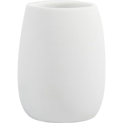 Vaso de poliresina SVEN Blanco Spirella (1/2)