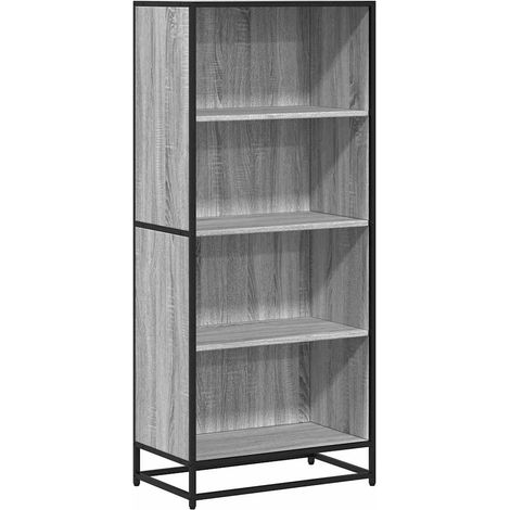 Maison Exclusive - Libreria Grigio Sonoma 60x35x139 cm in Truciolato