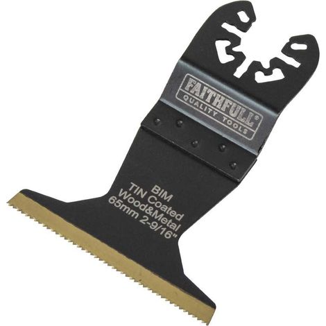 Faithfull Bi-Metal Flush Cut Blade 65mm