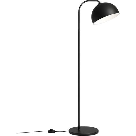 Lampadaire en métal "Yaka" - 51 x 51 cm - Noir (1/4)