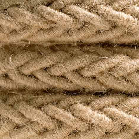 Creative-Cables Cordon 2XL Ø24 mm (1 m, Jute Beige CLS20) (1/5)