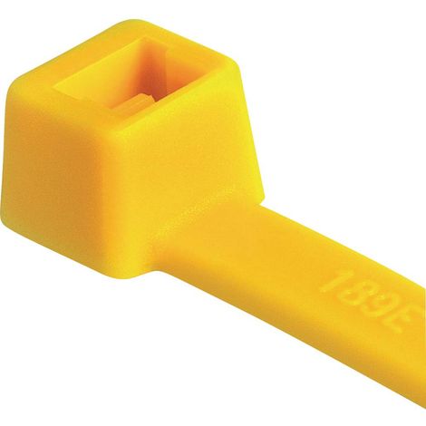 HellermannTyton 116-15014 T150R Fascetta per cavi Giallo 100 pz.