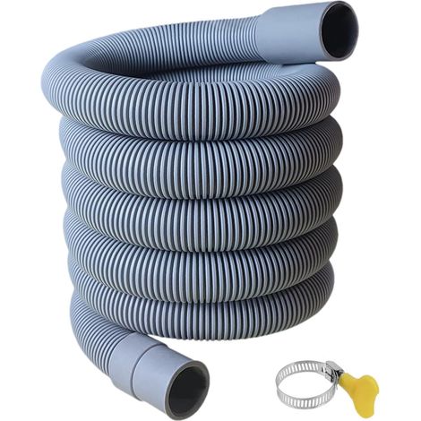 Tuyau d'échappement de déshumidificateur Tuyau de climatiseur pour déshumidificateurs Tuyau d'échappement de déshumidificateur Adaptateur en caoutchouc et pince de connexion, t (1/5)