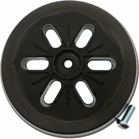 150 mm Schleifteller – für Bosch GEX 150 AC, PEX 15 AE, GEX 150 Turbo Exzenterschleifer – 150 mm mit Schraube Poweka——Adélala