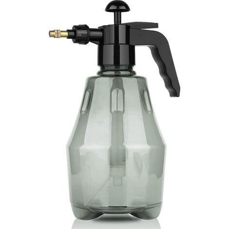 Pulverisateur de Jardin,1.5L Arrosoir Jardin,Vaporisateur Plante Vide,Vaporisateur,Brumisateur Plante Interieur Extérieur en Plastique, pour L'Arrosage des Plantes (Gris) (1/5)