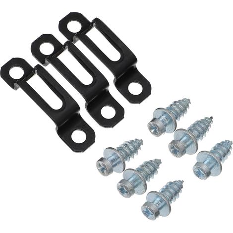 Abaodam Lot de 50 vis invisibles pour connecteurs métalliques (1/5)