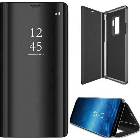 Elegante custodia trasparente per Samsung Galaxy A32 5G - Nera (1/2)