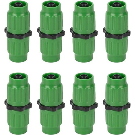 Outil de réparation de Tuyau d'arrosage 8 pièces Connecteurs de Tuyau d'arrosage Extensibles adaptés aux tuyaux de 8 mm de diamètre intérieur à 11 mm de diamètre extérieur (1/5)